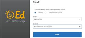 hmh signin  